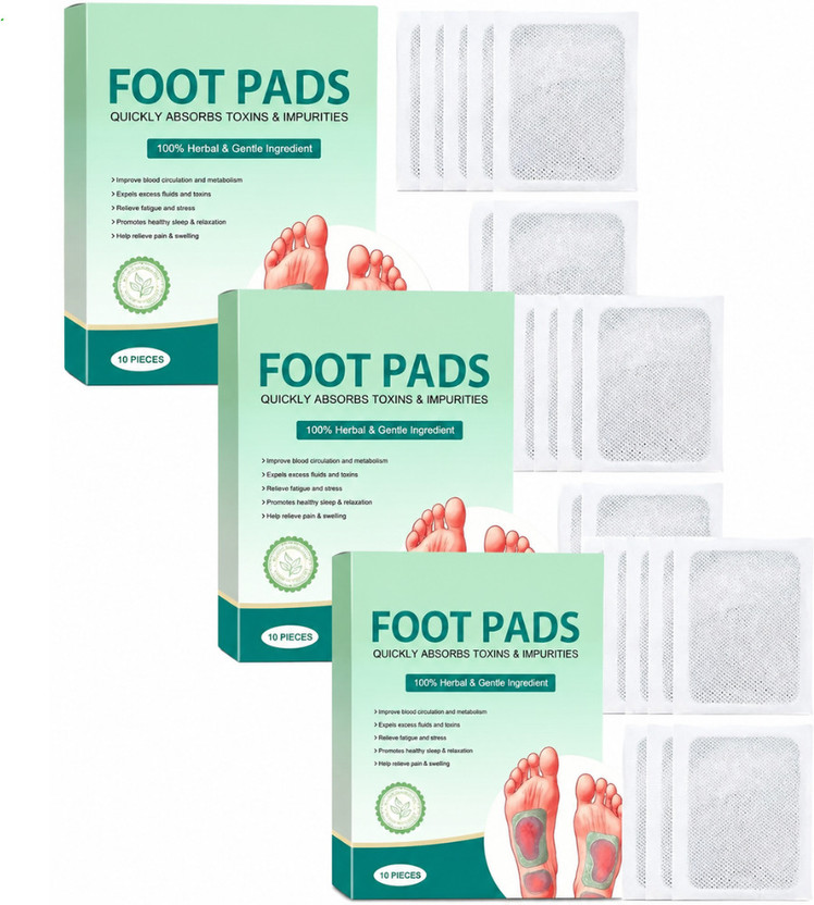 BEILINGMEI Herbal Sleep Aid Patch for Comfortable Wear with Herbal Patch Design Plaster & Patch(3 x 10 Patches)