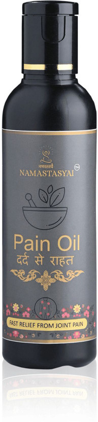 NAMASTASYAI Body Pain Relief Oil |Formula for Muscle & Joint Pain Relief | Winter Guard | Liquid(100 ml)