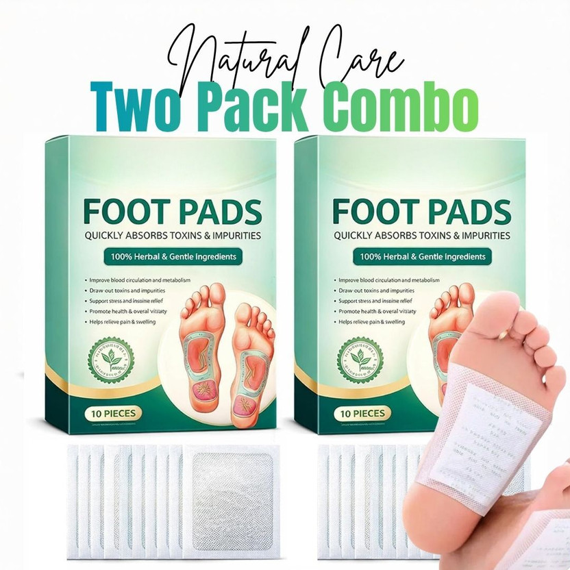 sp 4 Original Foot Patch Detox 2 Pc Herbal Formula for Standing Job Relief Care(20 g)