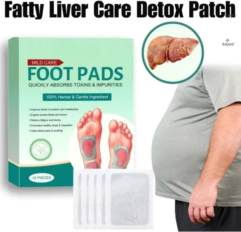Ridoy Foot Pads | Non Drowsy Sleep Balance For Metabolism Activation Support Plaster & Patch(10 Patches)