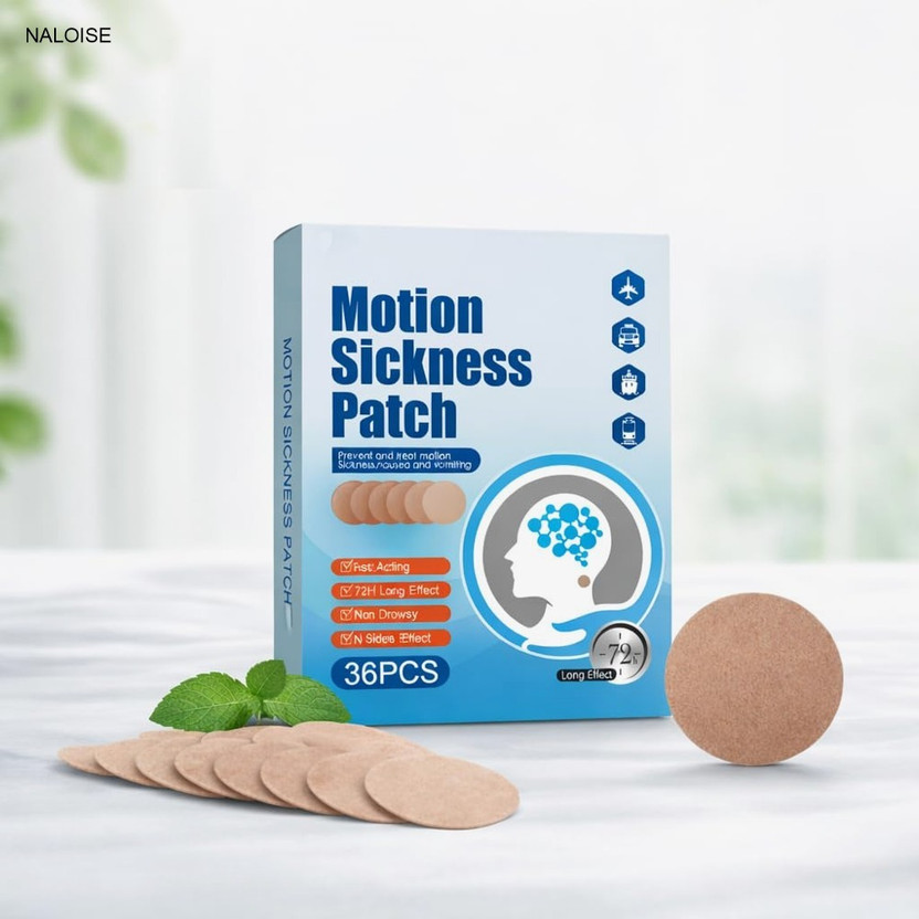 NALOISE NALOISE Motion Sickness Treatment Patches | Motion Sickness Patches Buy Online Latest Plaster & Patch(36 Patches) - Flipkart Deal