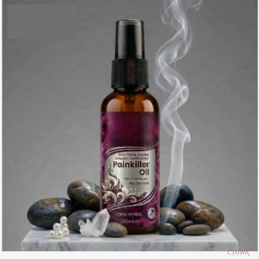 CHIWA Pain Relief Smoke Oil | On Herbal Solution With Balanced Ease Liquid(100 ml)