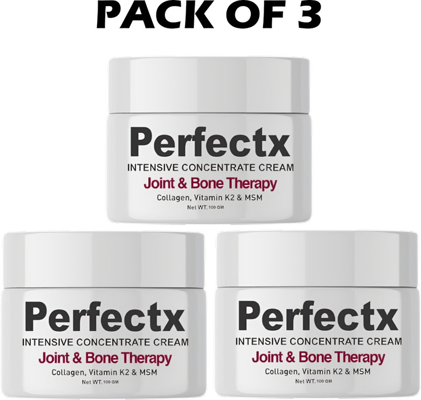 BooBum Perfectx Joint Bone Collagen Cream | Muscle Joint Wrist Back Knee Pain Relief Cream(3 x 100 g)