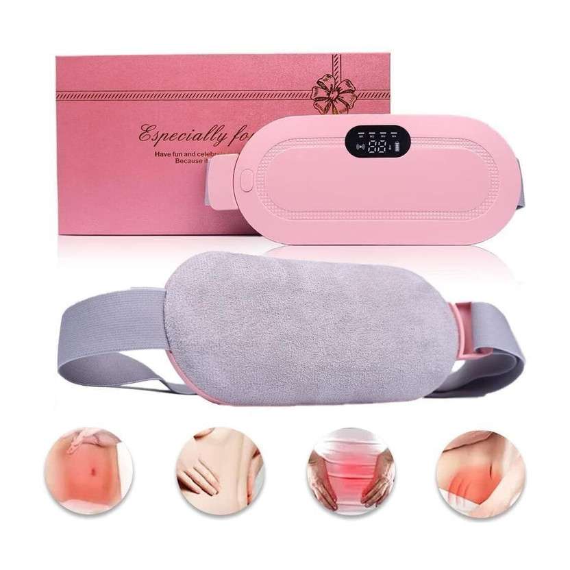 Hiwaga Cordless Menstrual Cramp Relief Massager,Portable Period Pain Relief Warm Belt Plaster & Patch(1 g)
