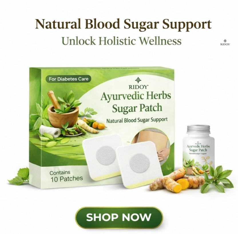 Ridoy Ayurvedic Herbs sugar patch | Essential Diabetic Patch Wellness Edition - Ideal Plaster & Patch(10 Patches)