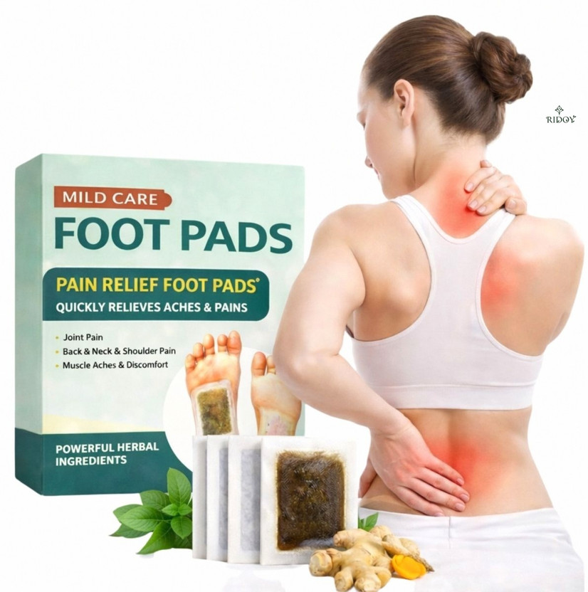 Ridoy Foot Pads Weight Loss | Gentle Sleep Aid Formula For Deep Cleansing & Renewal Su Plaster & Patch(3 x 10 Patches)
