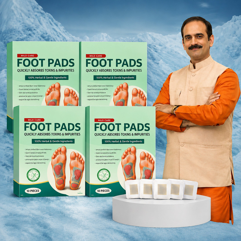 BOOCOAL Foot Detox Herbal Patch | Pain Relief & Sleep Aid Patch (4x 40 Patches) Plaster & Patch(4 x 10 g)