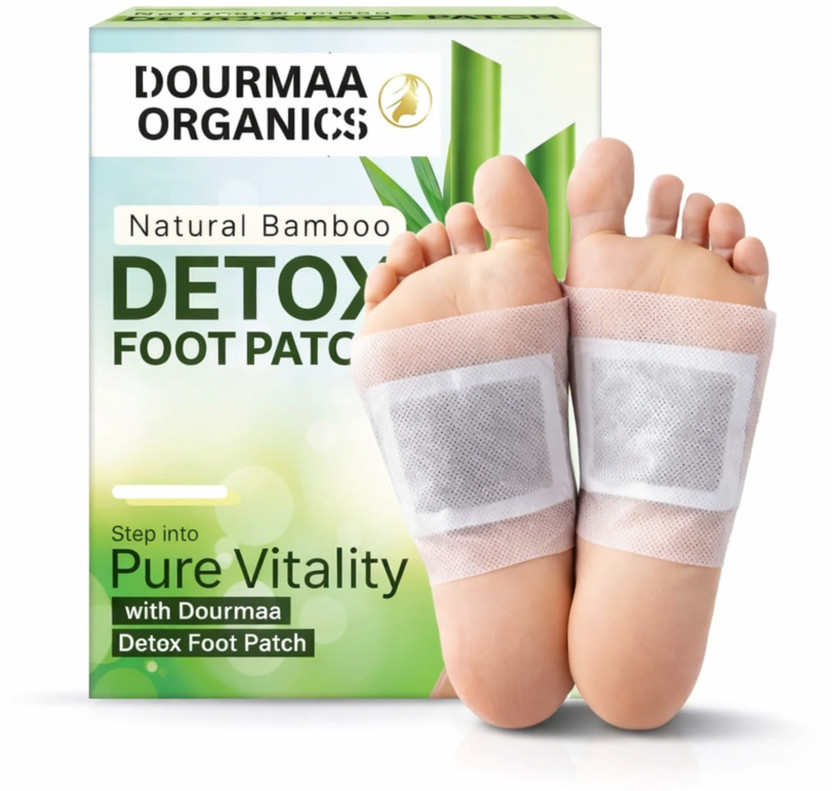 DOURMAA ORGANICS toxin remover, foot patches, detox foot patches, foot pads(150 g)
