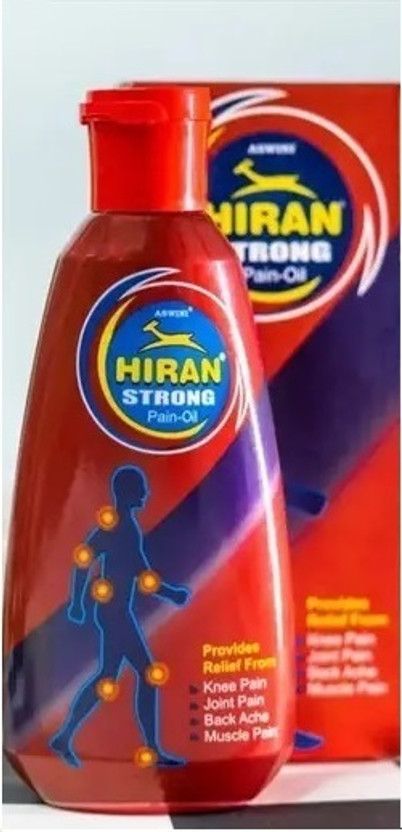 Hiran Strong Pain Oil for Knee Back Joint Relief Liquid(70 ml)