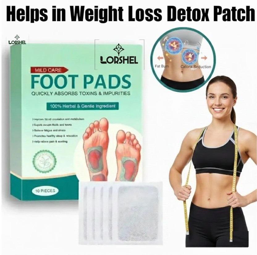 LORSHEL Foot pads | Non Drowsy Sleep Balance For Effective Pain Relief Plaster & Patch(10 Patches)