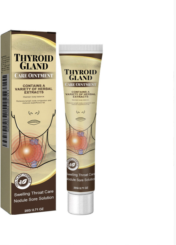 VOBI Thyroid Gland Care Ointment Swollen Throat & Nodule Pain Relief Cream(20 g)
