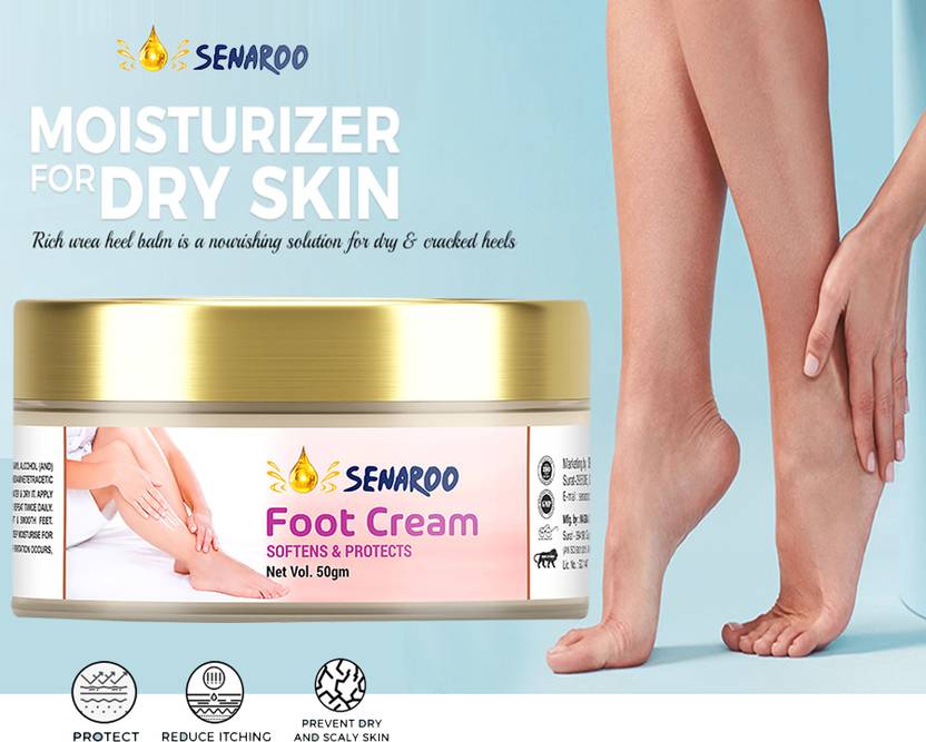 SENAROO Feet Cream for Cracked, Dry & Rough Heels, Winter Foot Cream