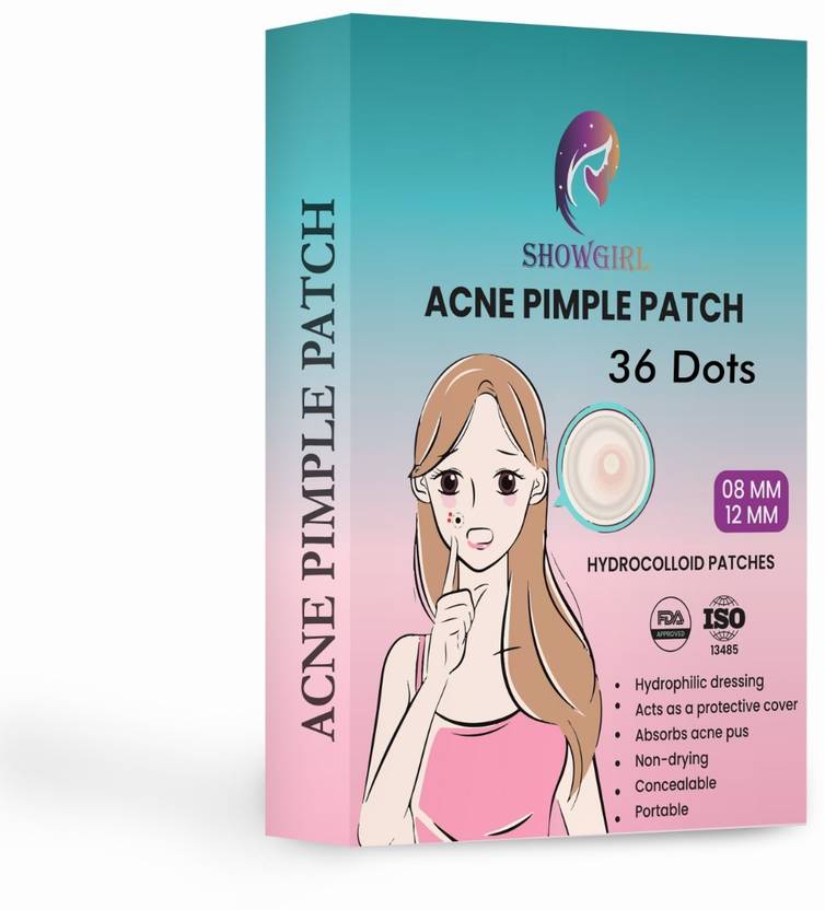 SHOWGIRL Acne Pimple PatchInvisible Stickers cover with 100 Hydrocolloid(36Dots) (10 g) Price
