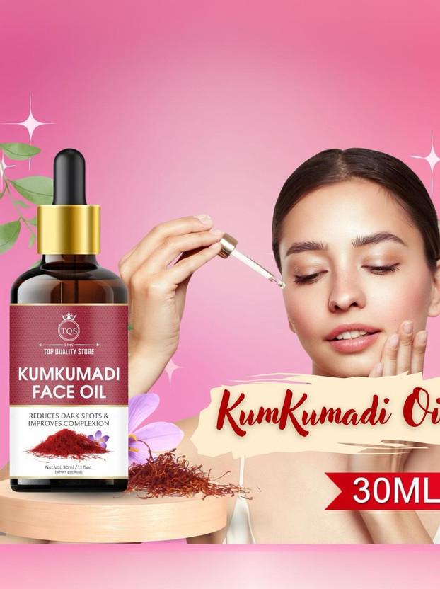 Top Quality Store Kumkumadi Face Glowing Oil for Natural Glowing Beauty, Original 24k Gold Glow(30 ml)