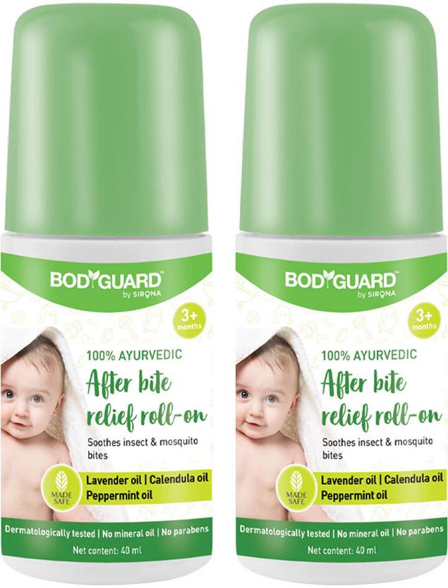 BodyGuard 100 Ayurvedic Baby After Bite Relief RollOn for Rashes