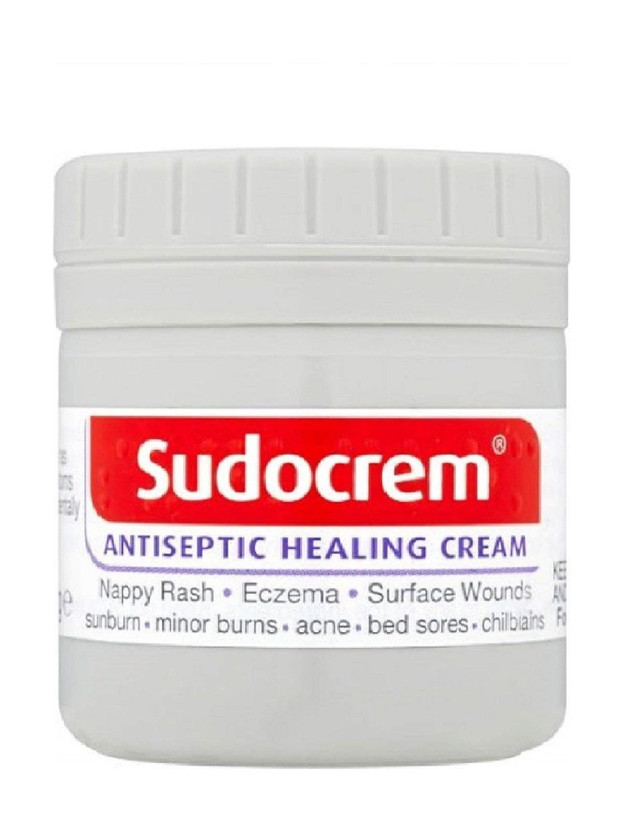 SUDOCREM Antiseptic 60gm Healing ,nappy rash, cuts & grazes, eczema, acne, minor burns, sunburn, bedsores & chilblains cream(60 g)
