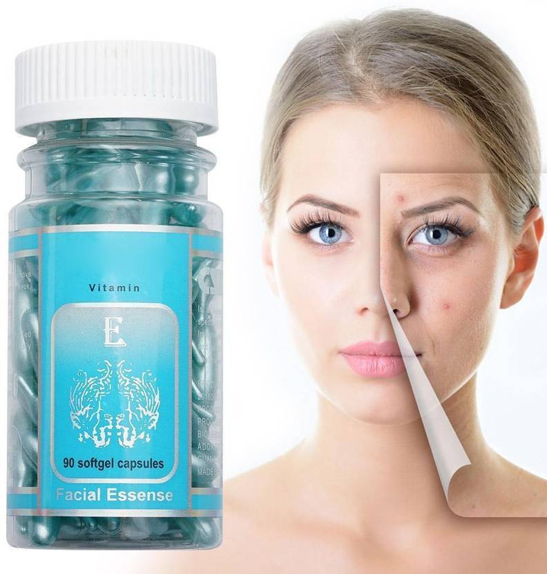 AGLEY PACK OF 1 Vitamin E Capsule Face Pimple Glowing Skin skin healthy