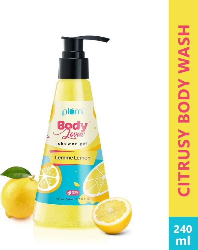 Plum BodyLovin’ Lemme Lemon Shower Gel Body Wash All Skin Types