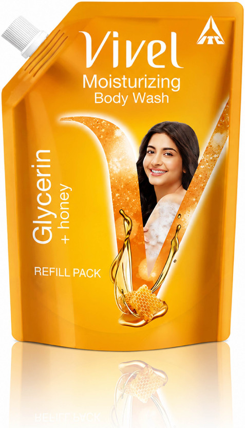 Vivel Glycerin+Honey Moisturizing Body Wash(350 ml)