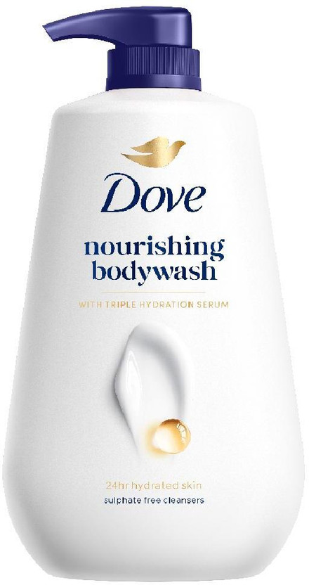DOVE Nourishing Bodywash with Triple Hydration Serum(800 ml)