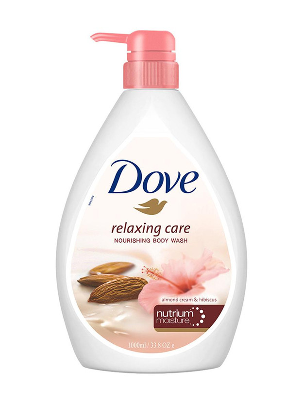 DOVE Relaxing Almond Cream Body Wash with Hibiscus for Smooth Skin,Soft & Sweet Scent(1000 ml)