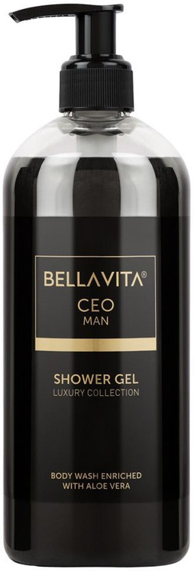 BELLAVITA CEO MAN Body Wash|With Woody & Citrus Notes, helps in hydrating Skin|(500 ml)