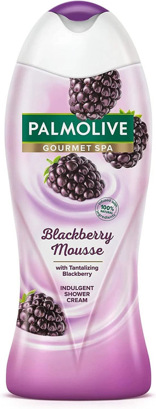 PALMOLIVE GOURMET BLACKBERRY MOUSSE BODY WASH(500 ml)