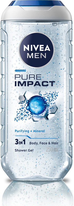 Nivea Men Pure Impact Purifying + Minerals Shower Gel(250 ml)