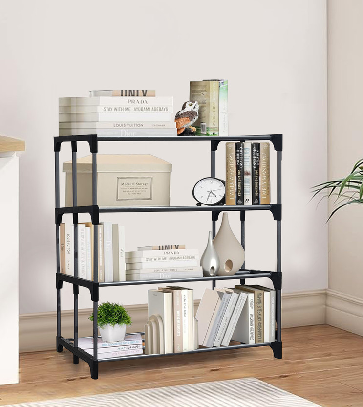 Philoshop Study Material Organizer Metal Open Book Shelf(Finish Color - Blue, DIY(Do-It-Yourself))