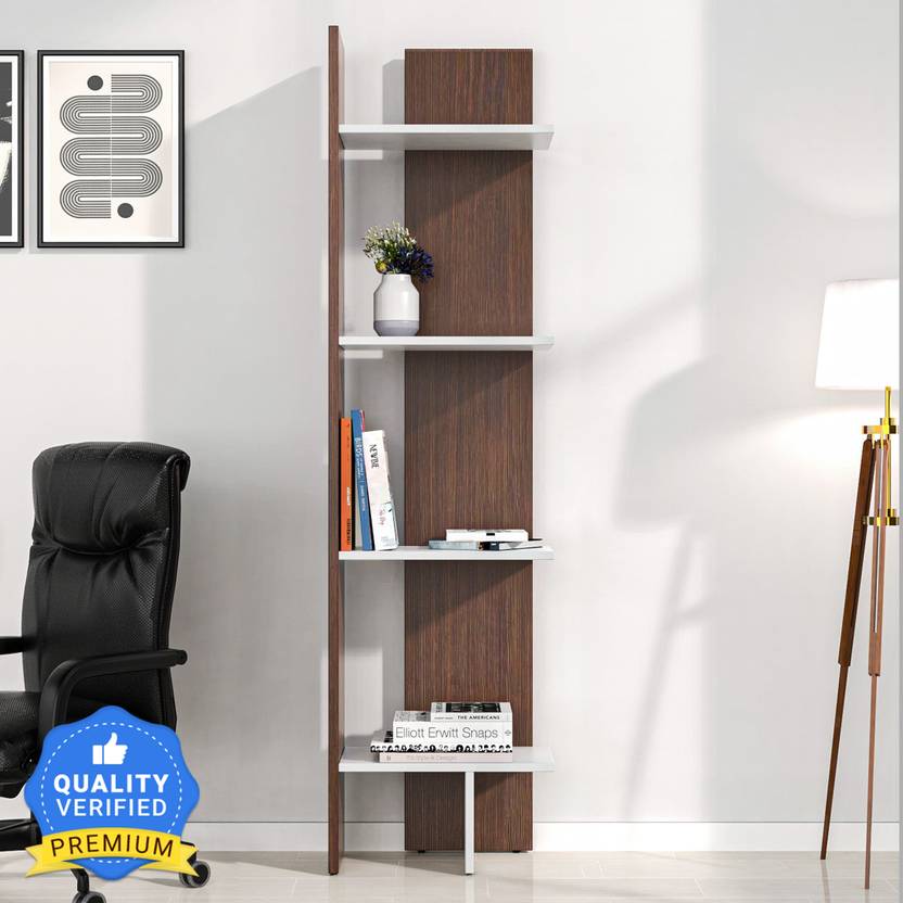 Nilkamal Cliff 4 Tier Engineered Wood Open Book Shelf Price in India ...