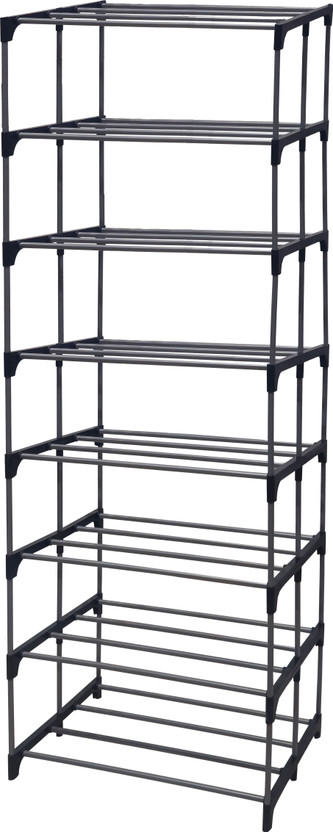Philoshop BOOKCASES Metal Open Book Shelf(Finish Color - DARK-BLACK, DIY(Do-It-Yourself))