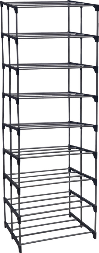Philoshop BOOKCASES Metal Open Book Shelf(Finish Color - BLACCK, DIY(Do-It-Yourself))