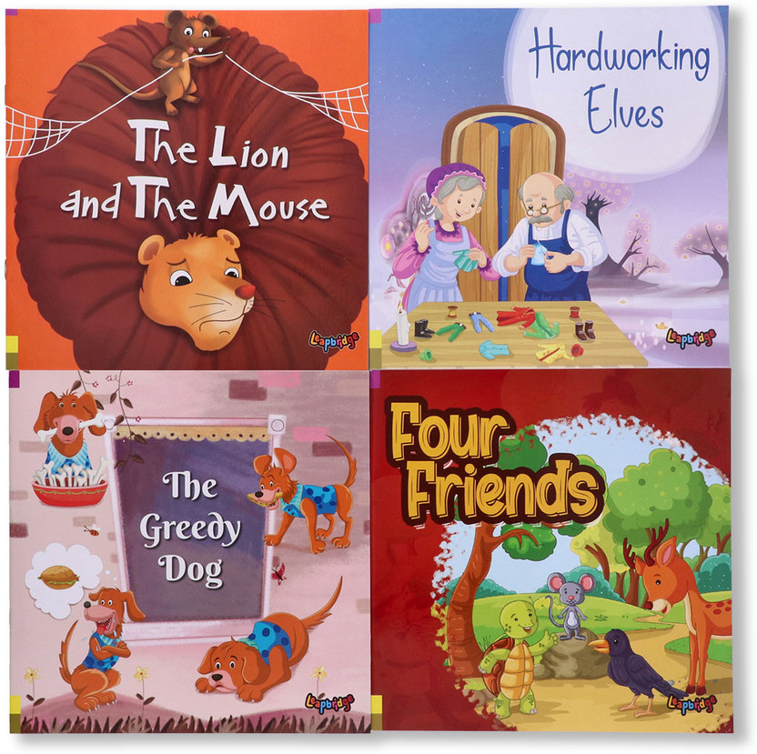 Navneet Stories For Children-1 ; 4 books- With Colourful Illustrations - Read aloud stories - short classic stories with Morals - bedtime stories - Audio Book - Social-Emotional(Paperback, Navneet Education Limited)