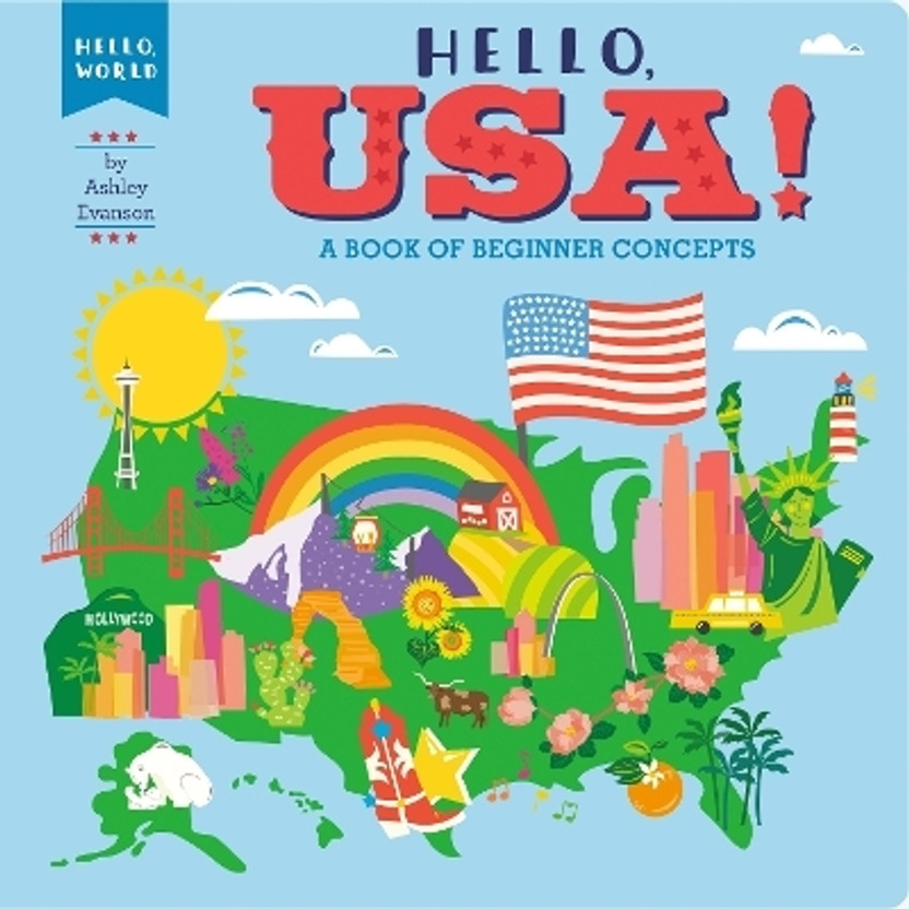 Hello, USA!(English, Board book, Evanson Ashley)