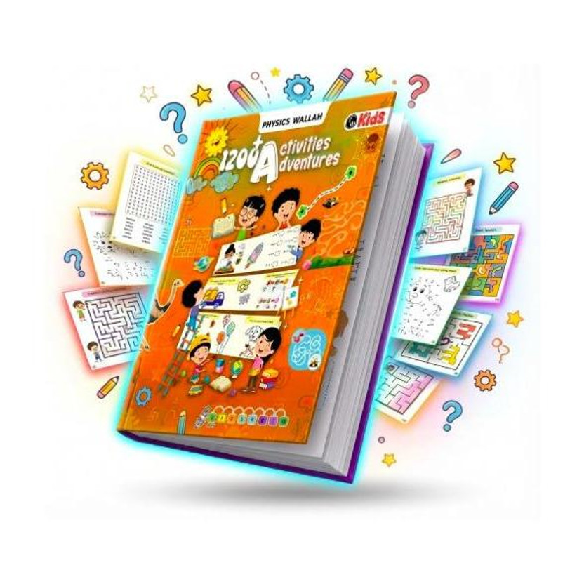 1200+ Activity Book For Kids 4+ Years Old- Adventure Puzzles, Mazes, Mind Games(Paperback, PW)
