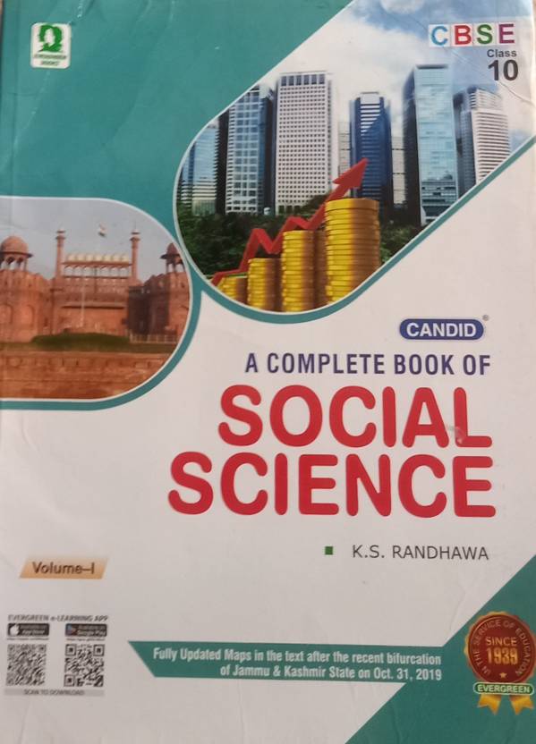 CANDID A COMPLETE BOOK OF SOCIAL SCIENCE CLASS10 Buy CANDID A