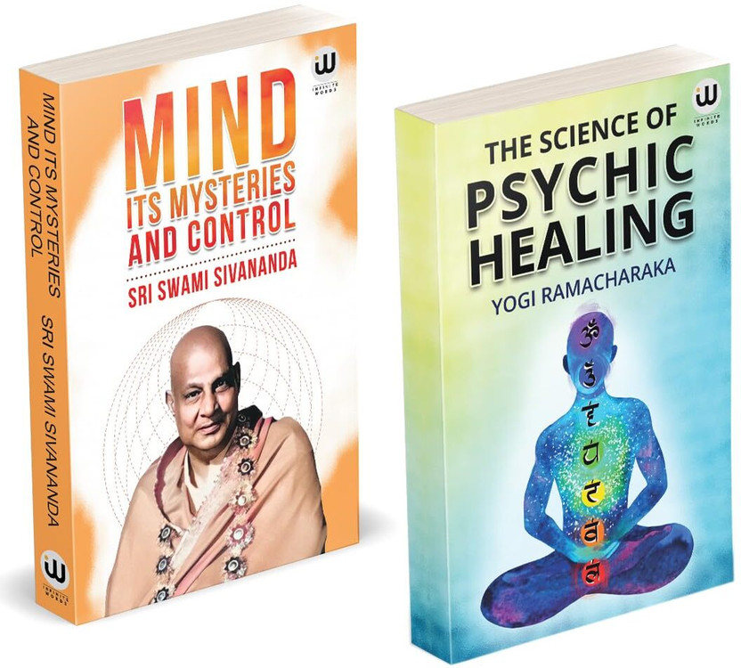 Mind : Its Mysteries And Control | The Scince Of Psychic Healing | Sri Swami Sivananda | Yogi Ramacharaka | English Paperback Books | The Original Edition In Self Management Book | Combo Pack Gift Set | How To Control Train Your Thoughts Subconscious Mind | How The Calm Mind Works | A Reading Mind B