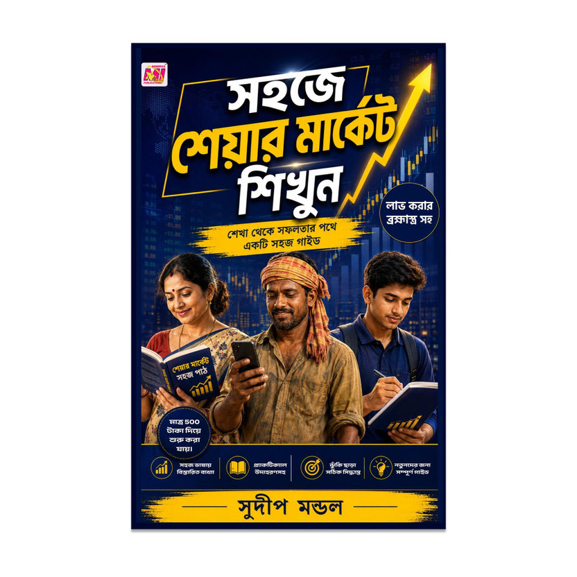 Sohoje Share Market Shikhun Bengali Book | Easy Guide to Stock Market Learning | Beginner-Friendly Share Market Book in Bengali | Practical Investment & Trading Guide(Paperback, Sudip Mandal)