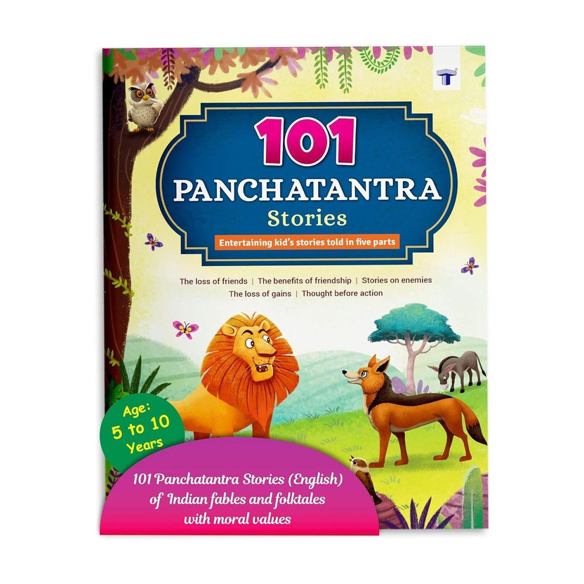 Story Story Book English | 101 Panchatantra Stories for Kids | Kids Story Books With Pictures | Bedtime Children Story  - 101 Panchatantra Stories with 101 Disc(Paperback, Target Publications) - Flipkart Deal