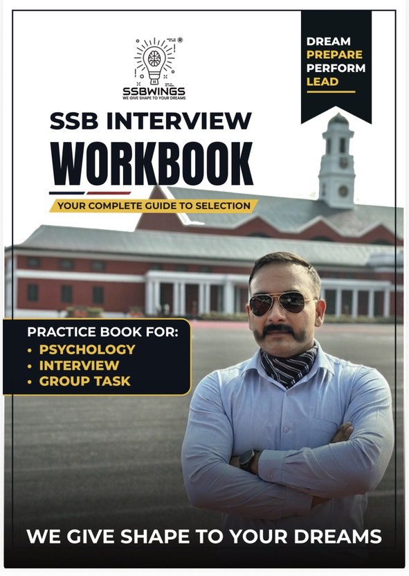SSB Interview Workbook  - SSB Interview preparation book(Paperback, Vishal Kaushik)