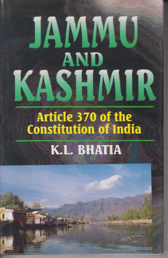 Jammu and Kashmir Article 370 of the Constitution of India Buy Jammu
