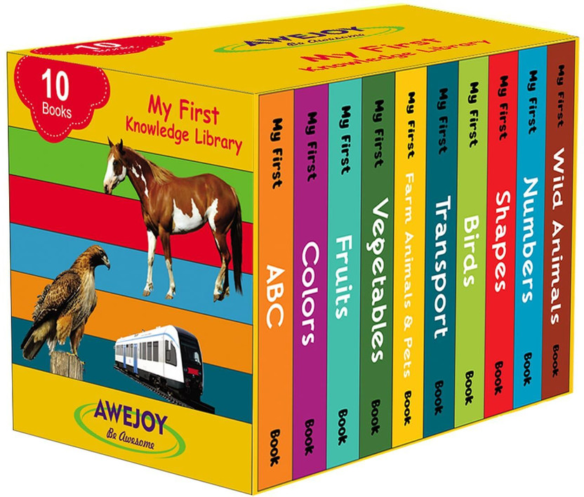 My First Knowledge Library  - learning books for kids with 10 Disc(English, Hardcover, unknown)