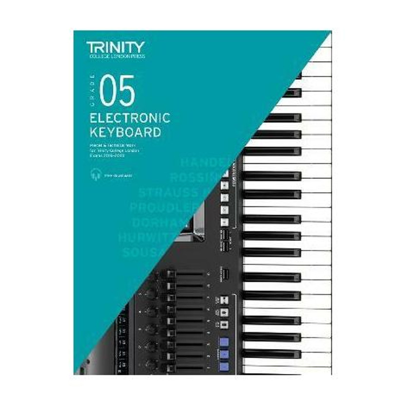 Trinity College London Electronic Keyboard Exam Pieces & Technical Work From 2019: Grade 5(English, Sheet music, College London Trinity)