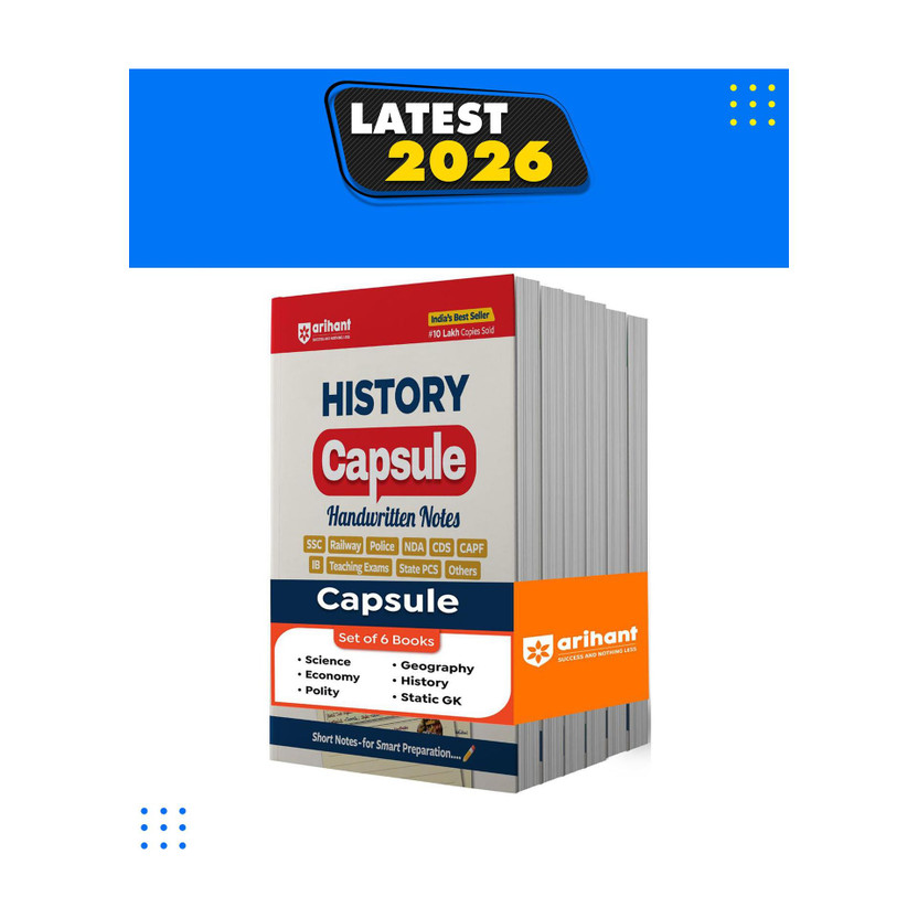 Arihant Arihant Science, History, Economy, Geography, Polity and Static Gk Capsule Handwritten Notes Exam 2026-27 | For SSC, Railway, Police, NDA, CDS, CAPF, State PCS & Other Exams | Short Notes for Smart Preparation | English Medium(English, Paperback, unknown) - Flipkart Deal