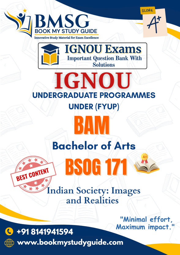 BHIC 131 History of India From The Earliest Times Upto 300 CE IGNOU Guide Book for BA (BAM) Important Questions with Solutions Exam Preparation English Edition(Paperback, Book My Study Guide)
