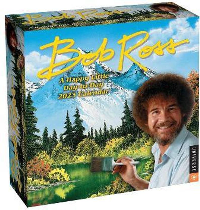 Bob Ross A Happy Little DaytoDay 2023 Calendar Buy Bob Ross A