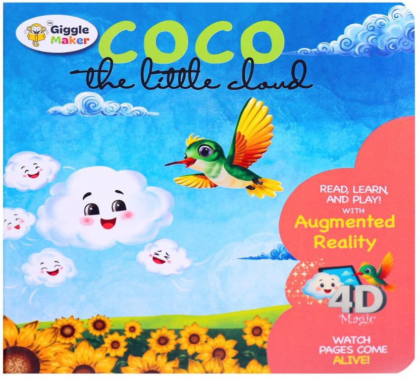 Coco The little cloud  - Interactive AR Story Book for Kids | Augmented Reality Story Book with Audio Narration | Read, Watch & Listen(Board book, Gayathry)
