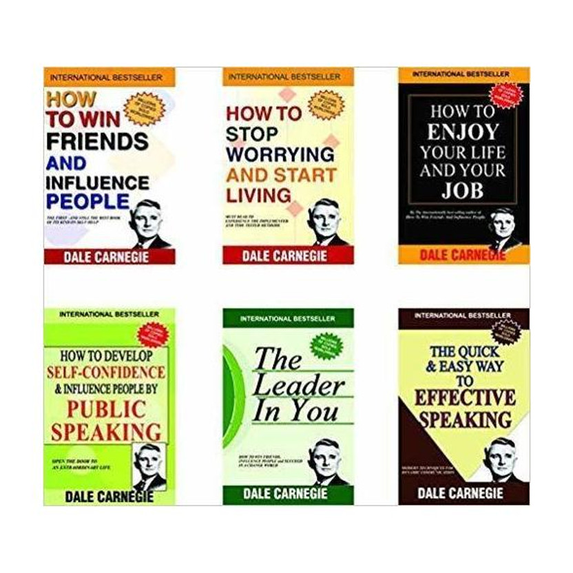 Best Of Dale Carnegie (A Set of 6 Books)(English, Paperback, Vayu Education of India)