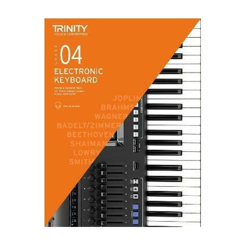Trinity College London Electronic Keyboard Exam Pieces & Technical Work From 2019: Grade 4(English, Sheet music, College London Trinity)