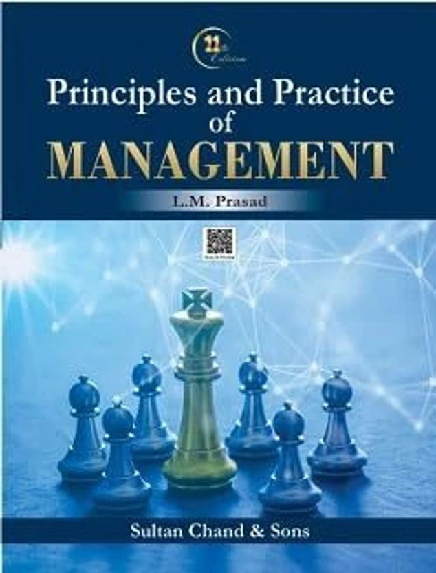 Principles and Practice of Management with 1 Disc(Paperback, Dr L,M Prasad)